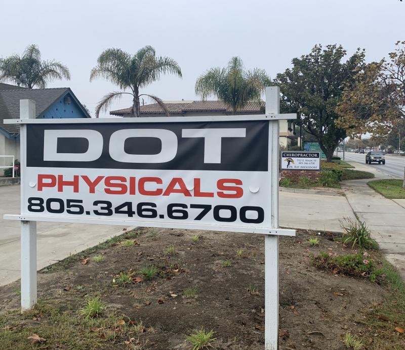 DOT Physical Exams in Santa Maria by your Santa Maria Chiropractor